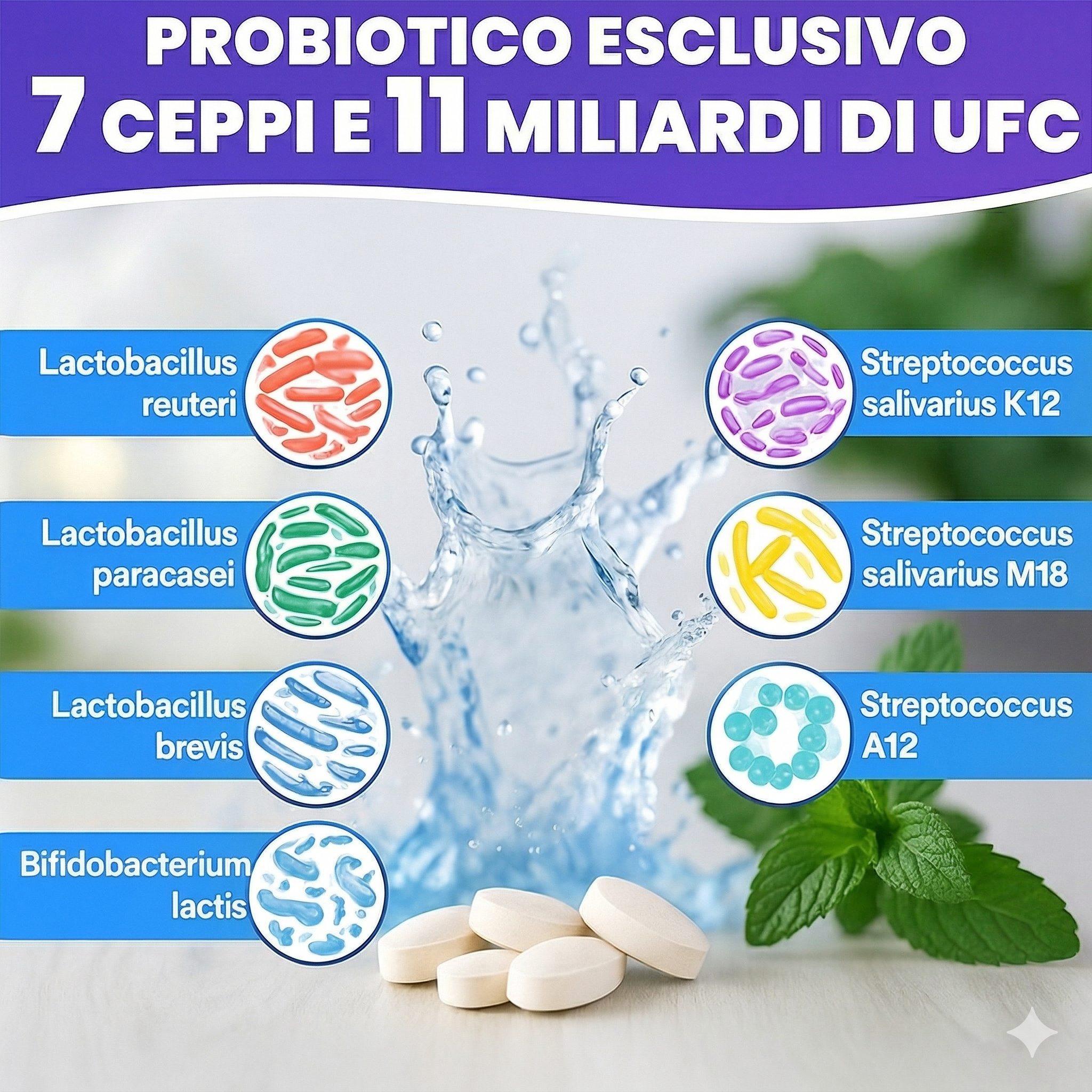 Oral Probiotic - 11 Million CFU