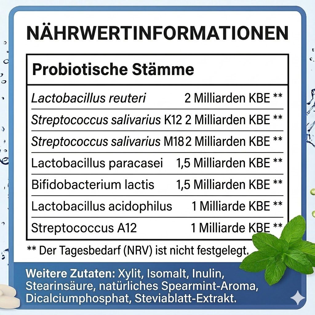 Oral Probiotic - 11 Million CFU
